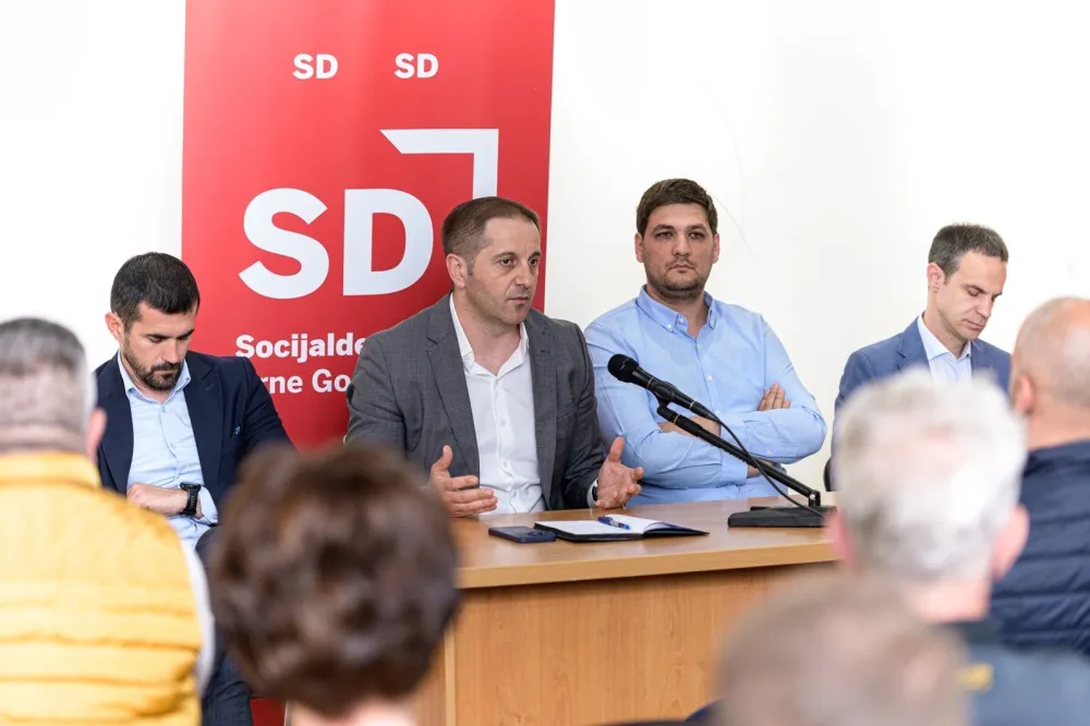 &Scaron;ehović&nbsp;u Bijelom Polju: Nadstranački savez SD-a, SDP-a i LP-a doprinos snaženju građanskog bića Crne Gore