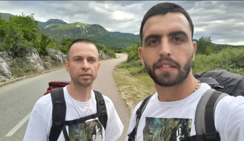 Beranci Marko Da&scaron;ić i Zoran Babović