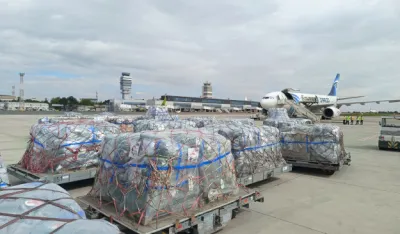 U Egipat stigao drugi avion humanitarne pomoći iz Srbije za stanovni&scaron;tvo u Gazi