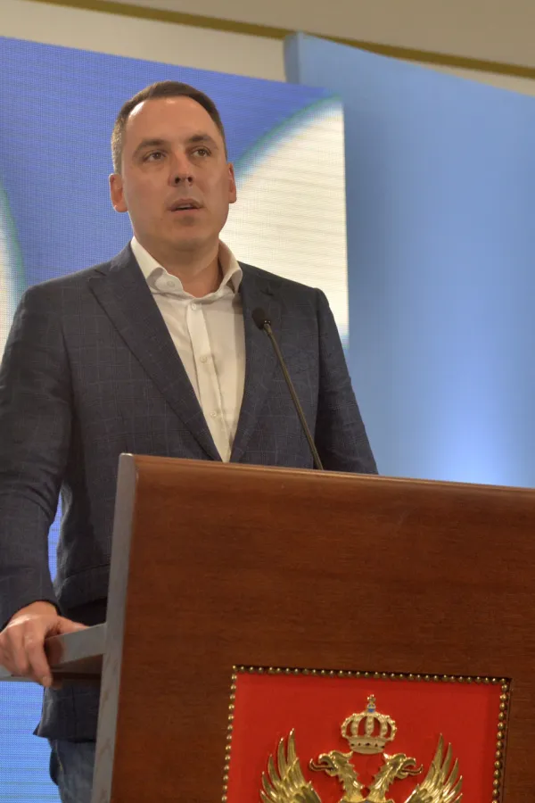 Ivan Vuković, poslanik Demokratske partiјe sociјalista riječ dana