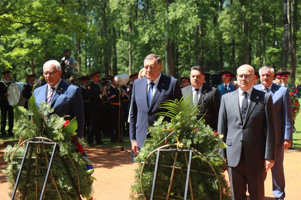 Andrija Mandić, Milorad Dodik i&nbsp;Milo&scaron; Vučević