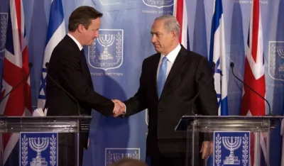Dejvid Kameron i Benjamin Netanijahu