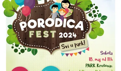 U subotu Festival&nbsp;roditeljstva Porodica fest,&nbsp;u&nbsp;parku ispred Dvorca Petrovića