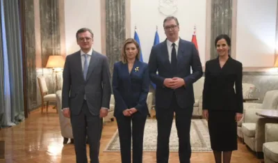 Vučić sa Olenom Zelenskom: Srbija spremna da pruži pomoć Ukrajini