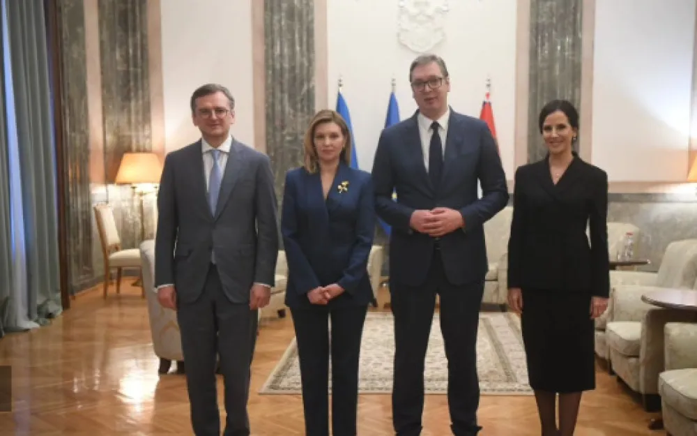 Vučić sa Olenom Zelenskom: Srbija spremna da pruži pomoć Ukrajini