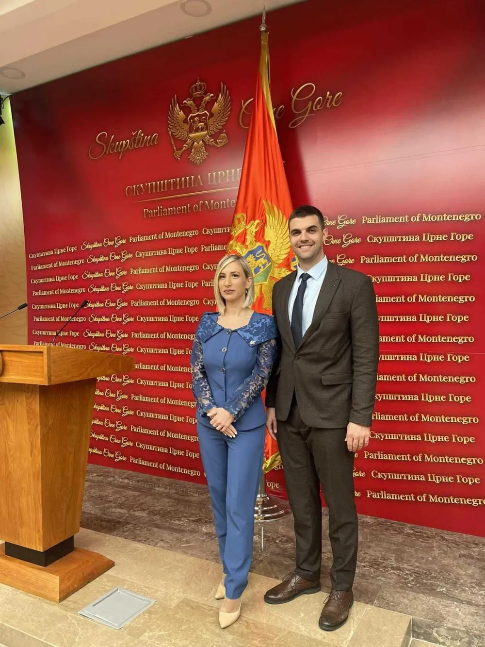 Slađana Kaluđerović&nbsp;i&nbsp;Bogdan Božović
