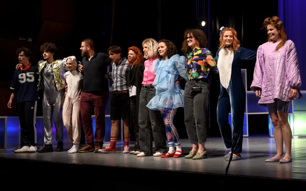 Kreatori predstave nakon izvođenja roplo pozdravljeni