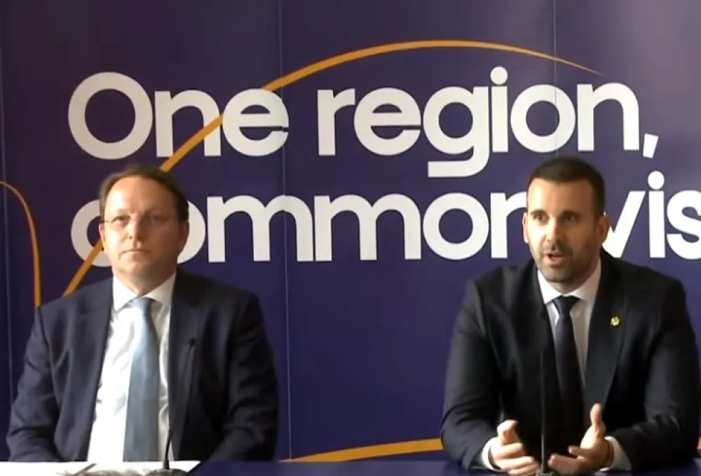 (VIDEO) Spajić: Pro&scaron;lost ne smije definisati budućnost, region ide ka EU