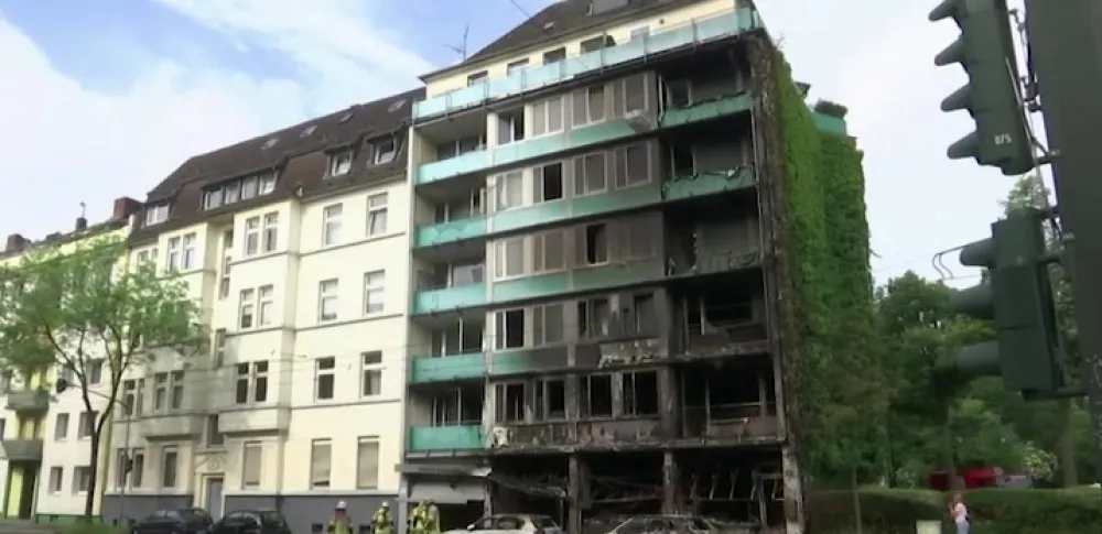 Eksplodirao kiosk u Diseldorfu