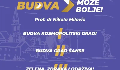 Predizborni plakat DPS-a