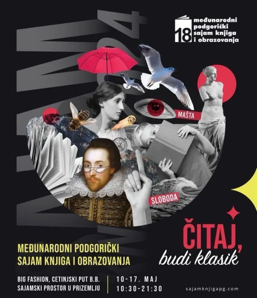 Vizual ovogodi&scaron;njeg Sajma knjiga u Podgorici