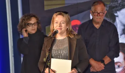 An-Mari Maske s članovima žirija