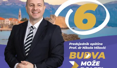 Milović: Budvani će dobiti superiornu upravu, digitalizovaćemo usluge i vratiti Pjesmu Mediterana