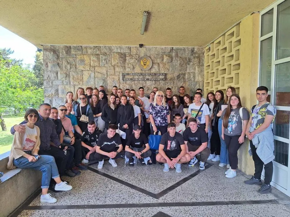 Razmijenili znanja sa učenicima iz Novog sada