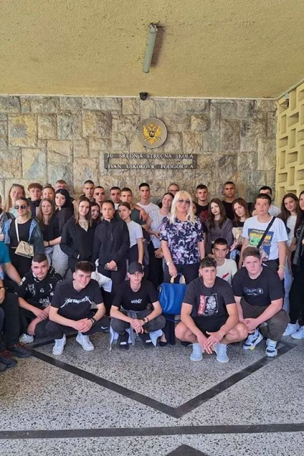 Razmijenili znanja sa učenicima iz Novog sada