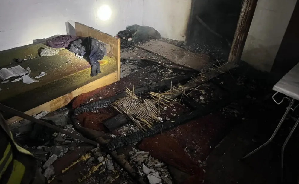 Gorjela kuća u Humcima: Povrijeđene dvije osobe
