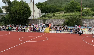 Zvanično otvoren rekonstruisani teren u dječijem domu "Mladost" u Bijeloj