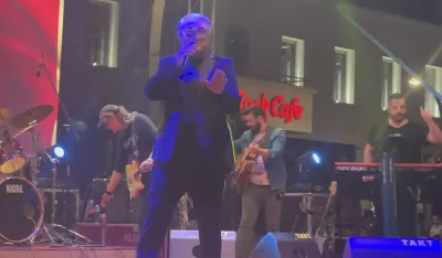 Koncert Željka Samardžića na Trgu nezavisnosti