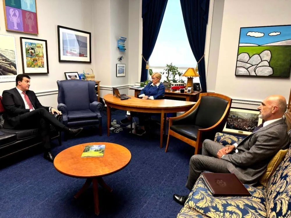 Milović i kongresmenka Čeli Pingri