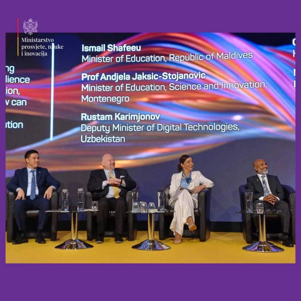 Jak&scaron;ić-Stojanović i Jovanović na Svjetskom forumu obrazovanja u Londonu