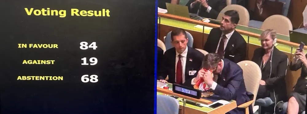 Generalna skup&scaron;tina UN-a usvojila rezoluciju o Srebrenici