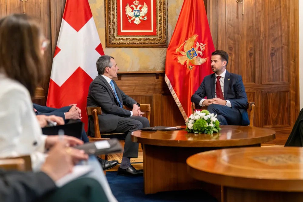 Milatović: Crna Gora ostaje posvećena jačanju odnosa sa &Scaron;vajcarskom