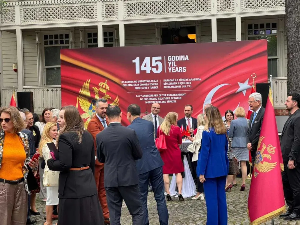 U Istanbulu obilježeno 145 godina od uspostavljanja diplomatskih odnosa Crne Gore i Turske