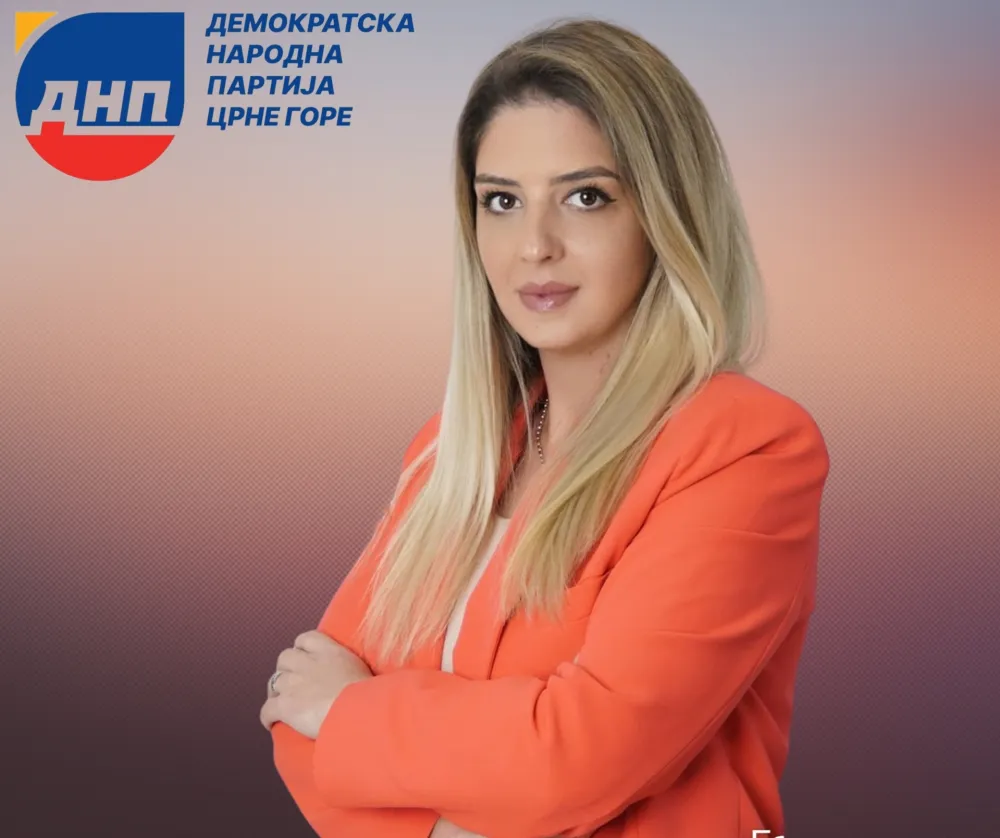 Јovana Todorović, portparol Demokratske narodne partiјe riječ dana