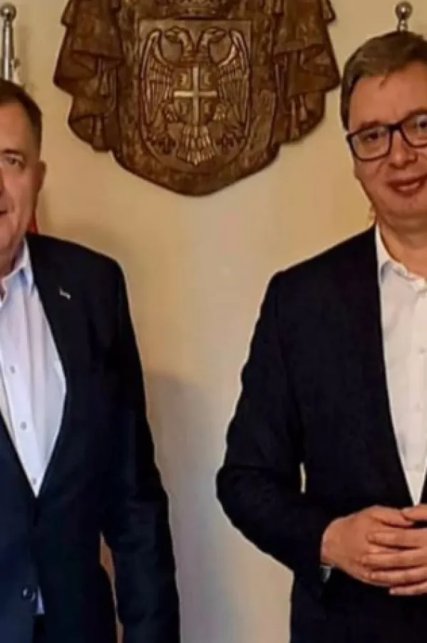 Vučić sa Dodikom: Jedinstvo srpskog naroda biće potvrđeno na Saboru 8. juna