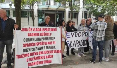 Biv&scaron;i radnici Ko&scaron;ute i danas blokiraju saobraćaj