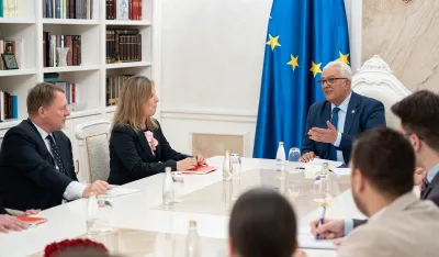Andrija Mandić sa delegacijom kancelarije OEBS-a 