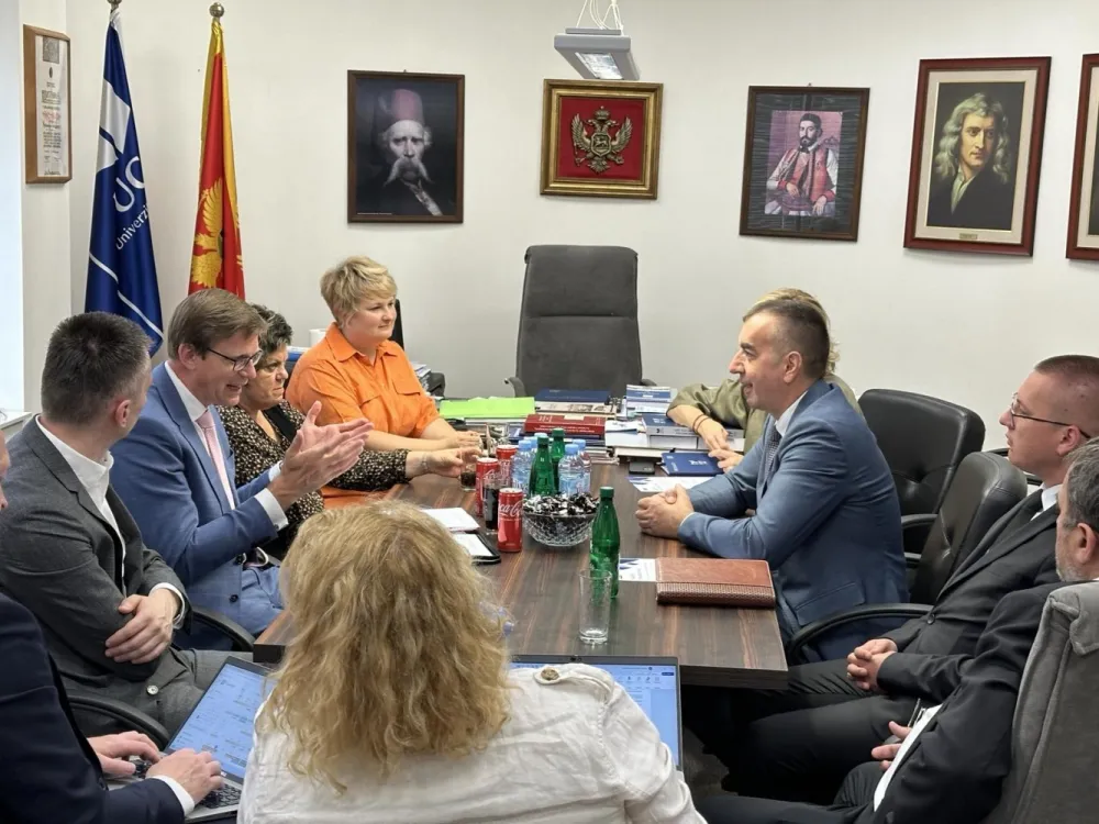 Martin Kupka&nbsp;sa dekanom Ma&scaron;inskog fakulteta