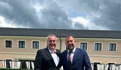 Dragan Krapović sa Toma&scaron;om Pajerom u Če&scaron;koj