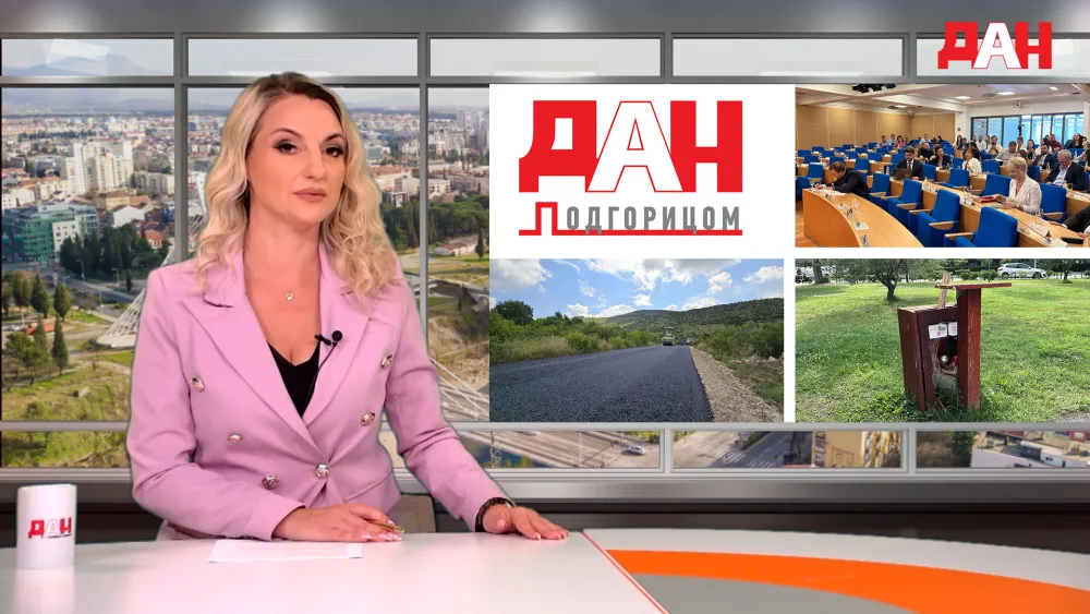  (VIDEO) Pogledajte pregled vijesti: Podgoricom iz dana u dan