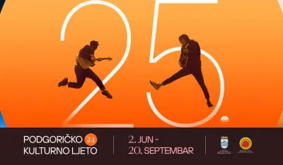 Vizual za Podgoričko kulturno ljeto 2024