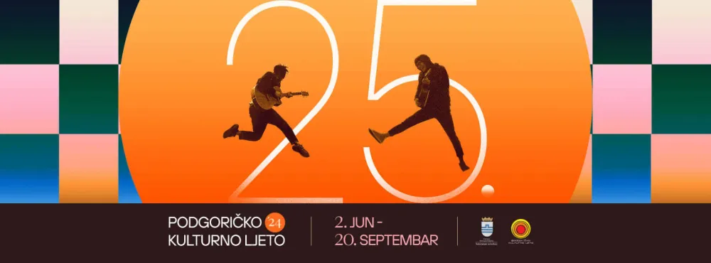 Vizual za Podgoričko kulturno ljeto 2024