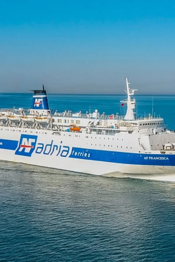 Na liniji Drač &ndash; Bar &ndash; Ankona ploviće "Mia", najmlađi brod Adria Ferries