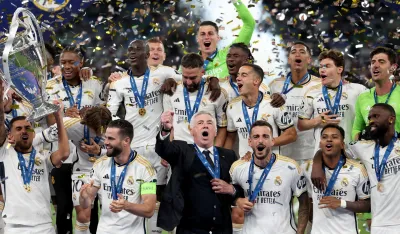 Radost Anćelotija i igrača Reala