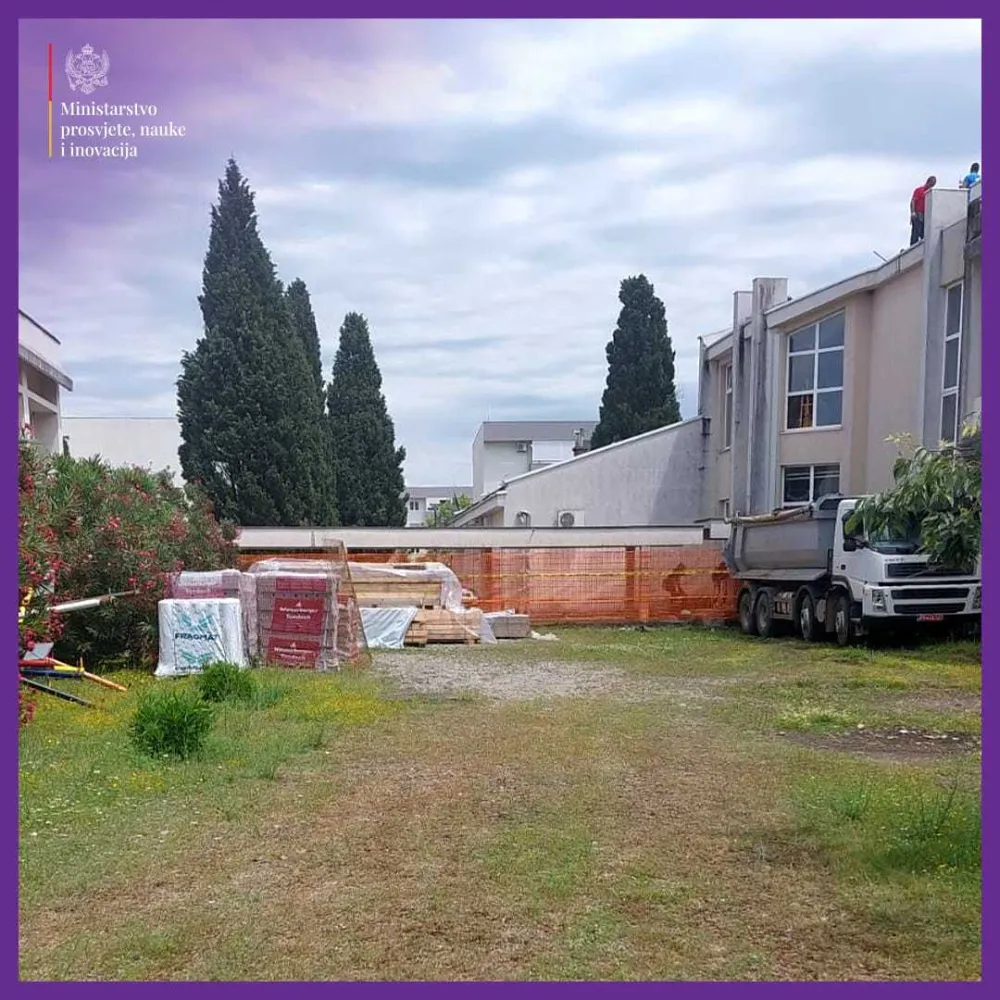 Počela adaptacija krova O&Scaron; "Vlado Milić", vrijednost radova 37.000 eura