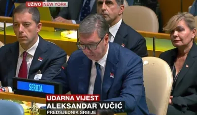 Vučić: SAD i Nijemci računali na sigurnih 115 glasova za rezoluciju