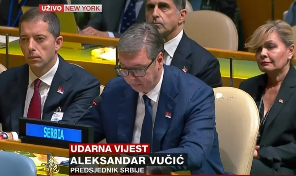 Vučić: SAD i Nijemci računali na sigurnih 115 glasova za rezoluciju