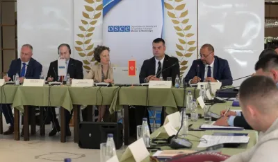  &Scaron;efica Misije OEBS-a u Crnoj Gori Dominique Waag na otvaranju događaja o ekolo&scaron;kom kriminalu u Crnoj Gori