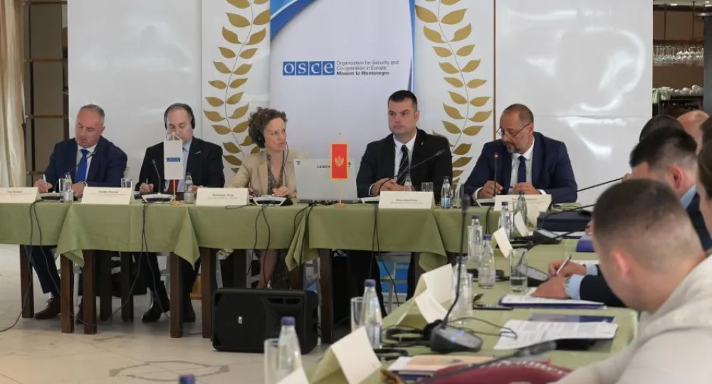  &Scaron;efica Misije OEBS-a u Crnoj Gori Dominique Waag na otvaranju događaja o ekolo&scaron;kom kriminalu u Crnoj Gori