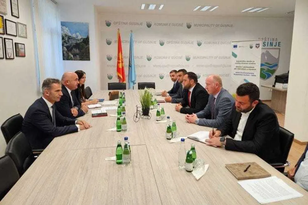 Joković posjetio Gusinje i Plav: Radićemo na rje&scaron;avanju problema sa putevima, otkupom mlijeka, izlivanja rijeka