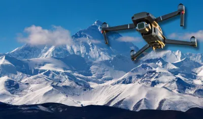 Isporuka dronom na Mont Everestu