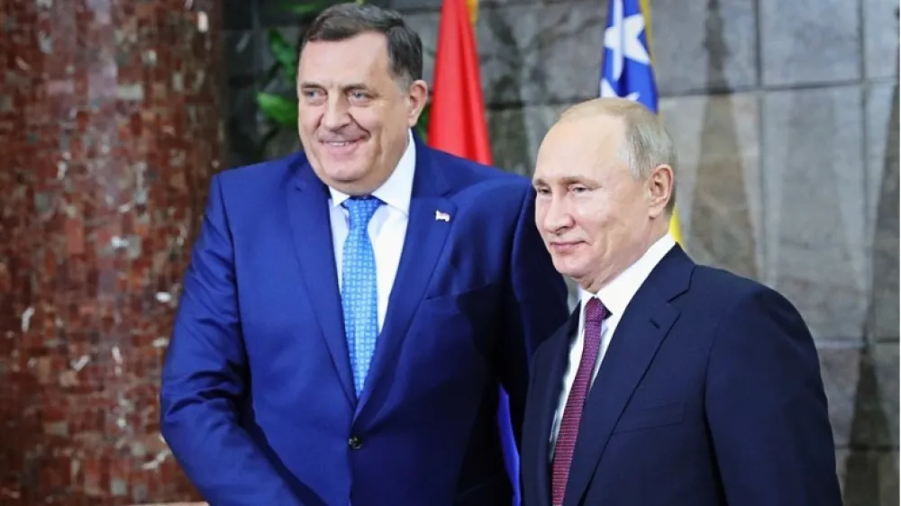 Putin potvrdio Dodiku: Rusija ne mijenja stav u vezi sa Dejtonskim sporazumom