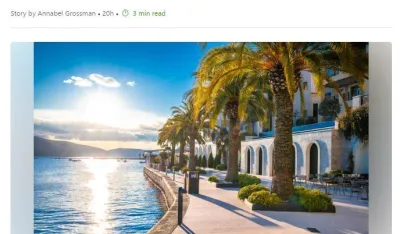 Tražnja Britanaca za letove ka Tivtu porasla za 74 odsto, pi&scaron;e britanski "The Independent" 