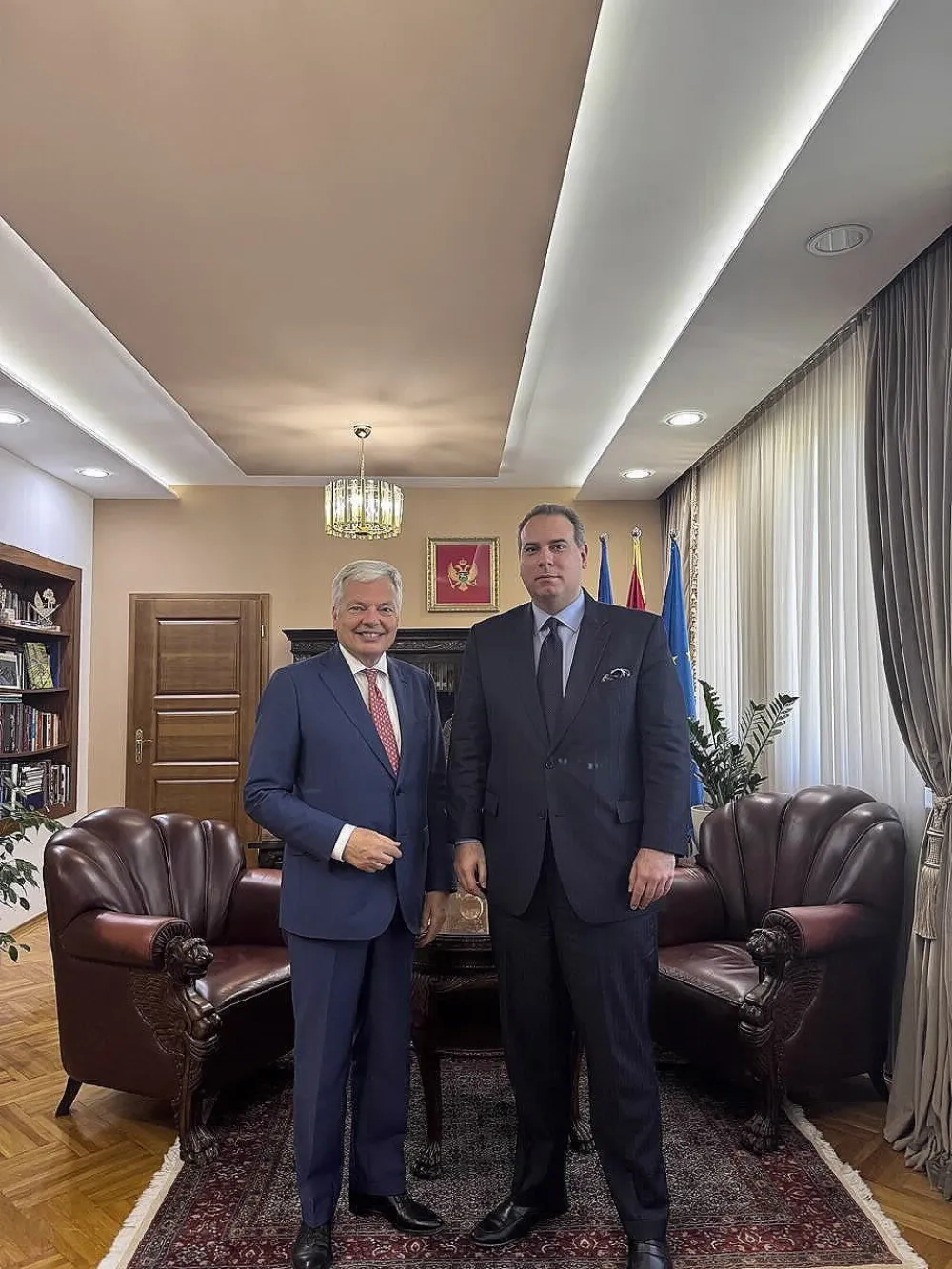 Ivanović - Rejnders: Crna Gora posvećena afirmaciji demokratskih vrijednosti, reforme doprinose uspjehu EU puta