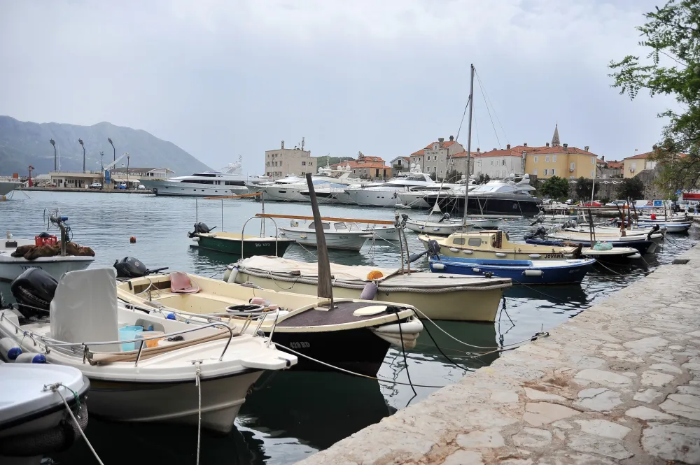 Protest mjestana povodom izgradnje nove marine u Budvi