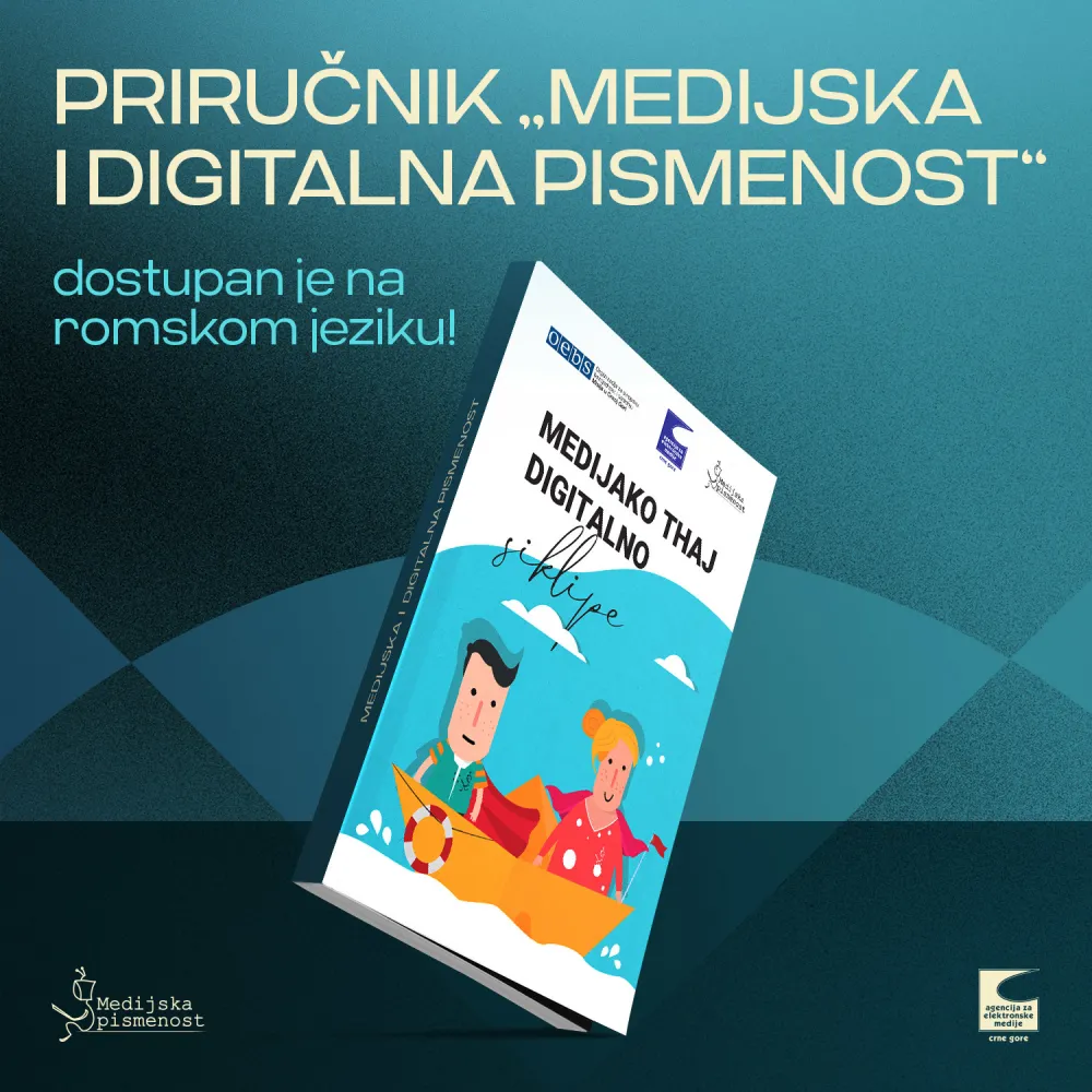 Priručnik za medijsku i digitalnu pismenost na romskom jeziku